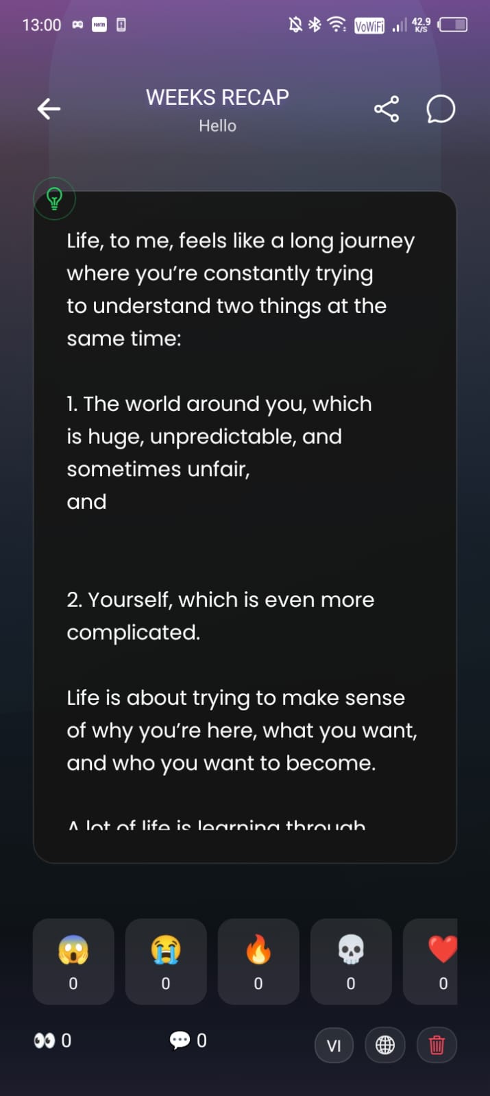 Cultur app screenshot